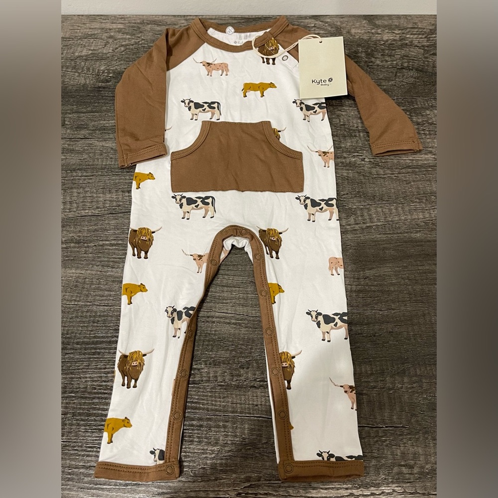 Kyte Cow Romper
